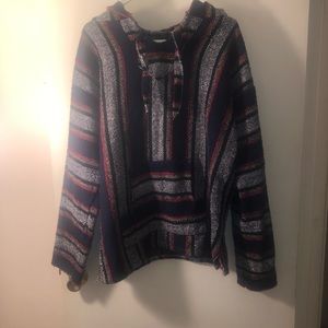 Baja hoodie (surf poncho)